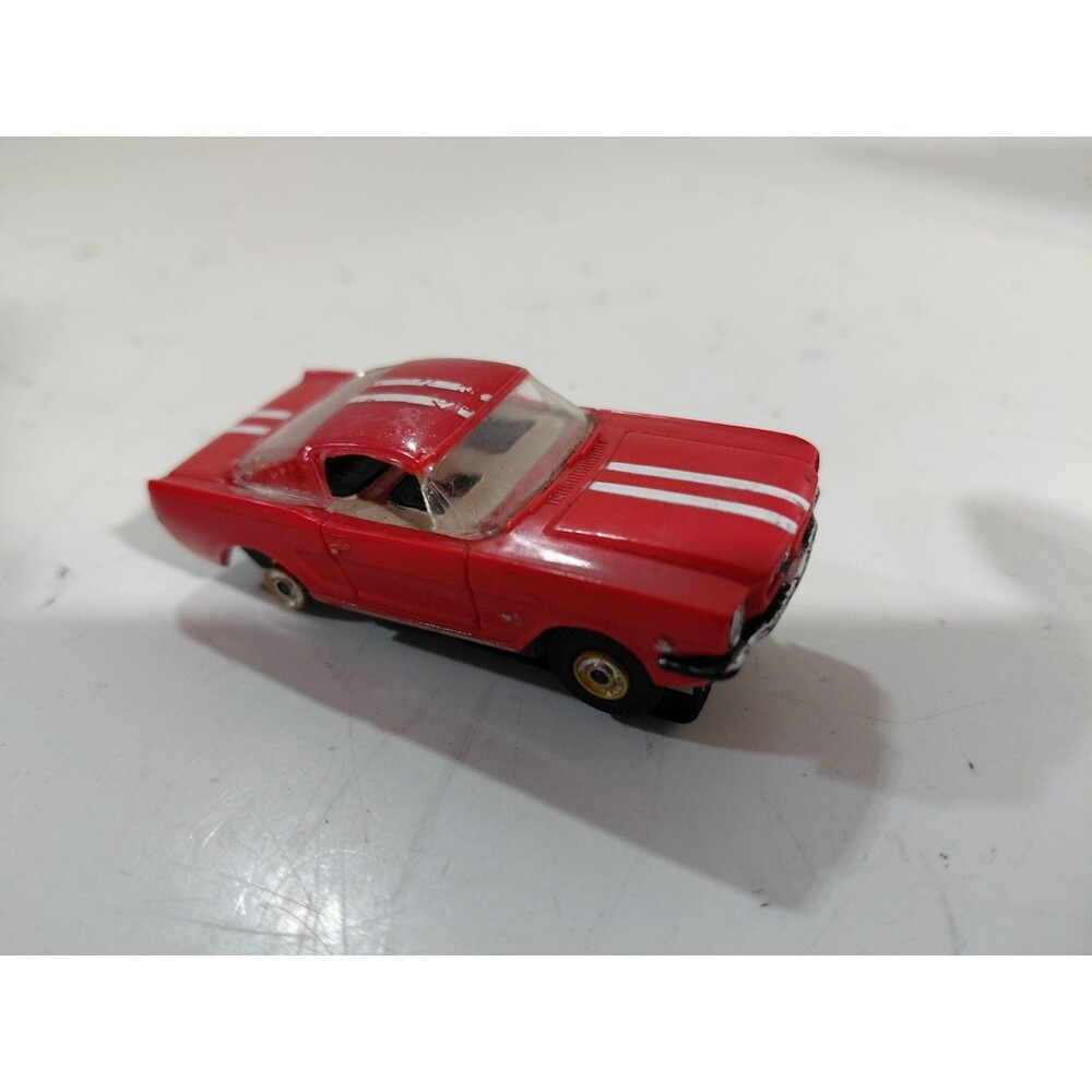 Aurora Thunderjet Ford Mustang Fastback HO Scale Slot Car Muscle Car
